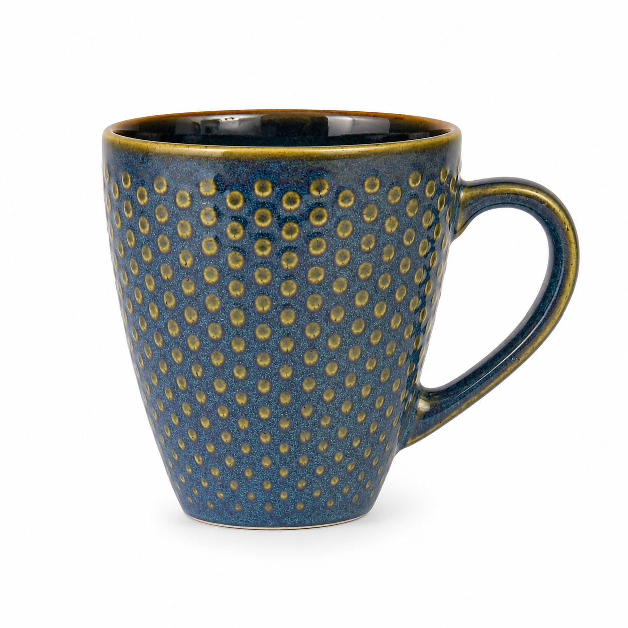 Caneca de Cerâmica Puntada Verde