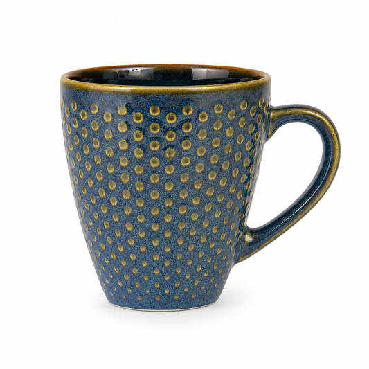 Caneca de Cerâmica Puntada Verde
